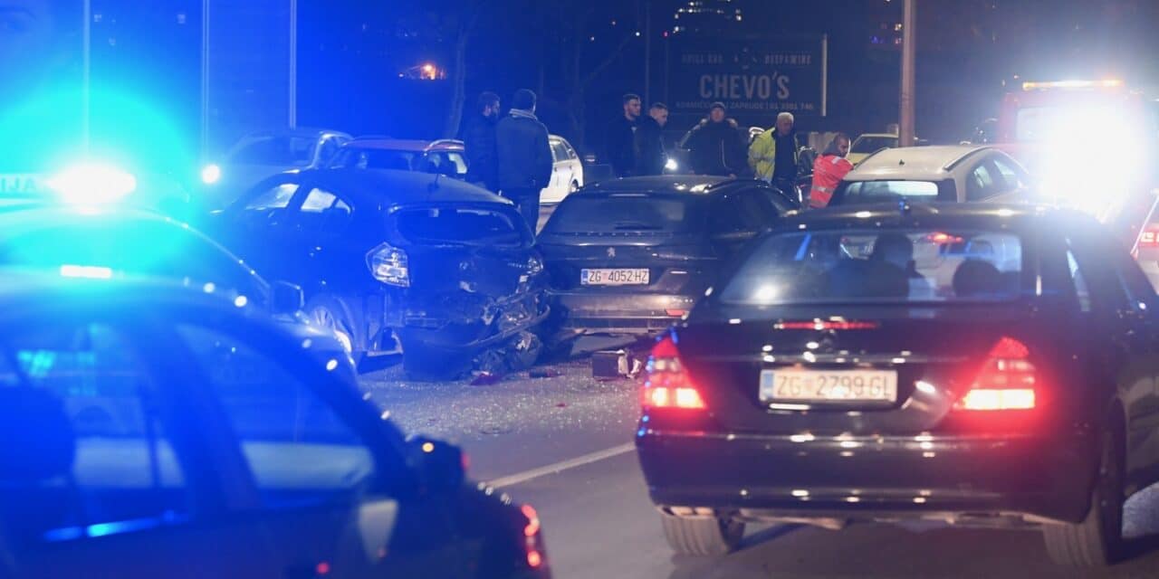 Zagreb: Lančani sudar na Slavonskoj aveniji stvorio velike gužve u smjeru zapad-istok