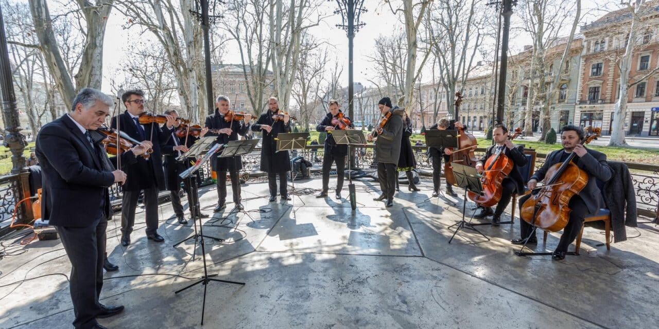 Zagreb: Koncert Zagrebačkih solista na Zrinjevcu u povodu prvog dana proljeća