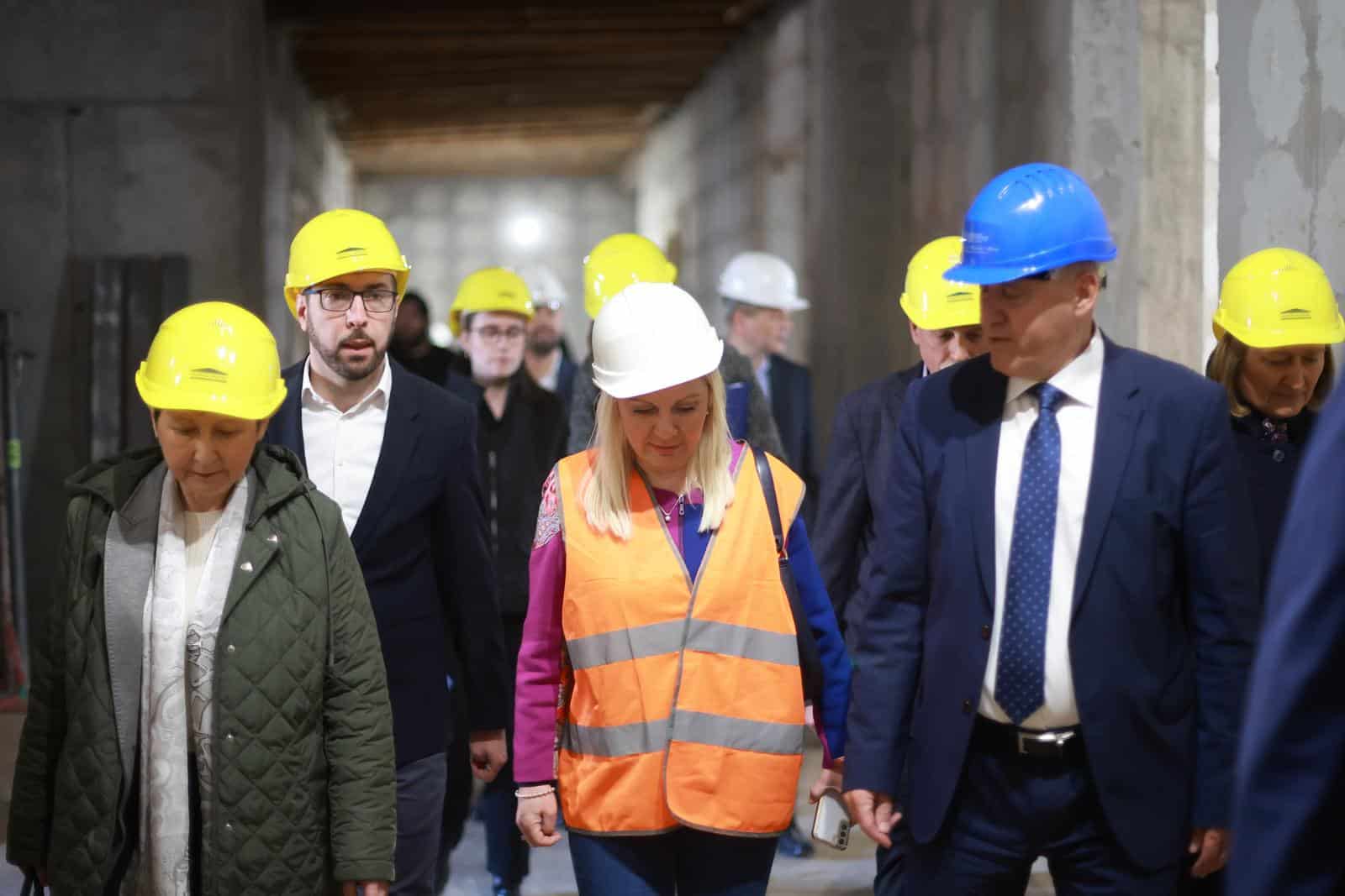 Zagreb: Toma�evi? i ministri obi�li radove na obnovi Hrvatskog glazbenog zavoda