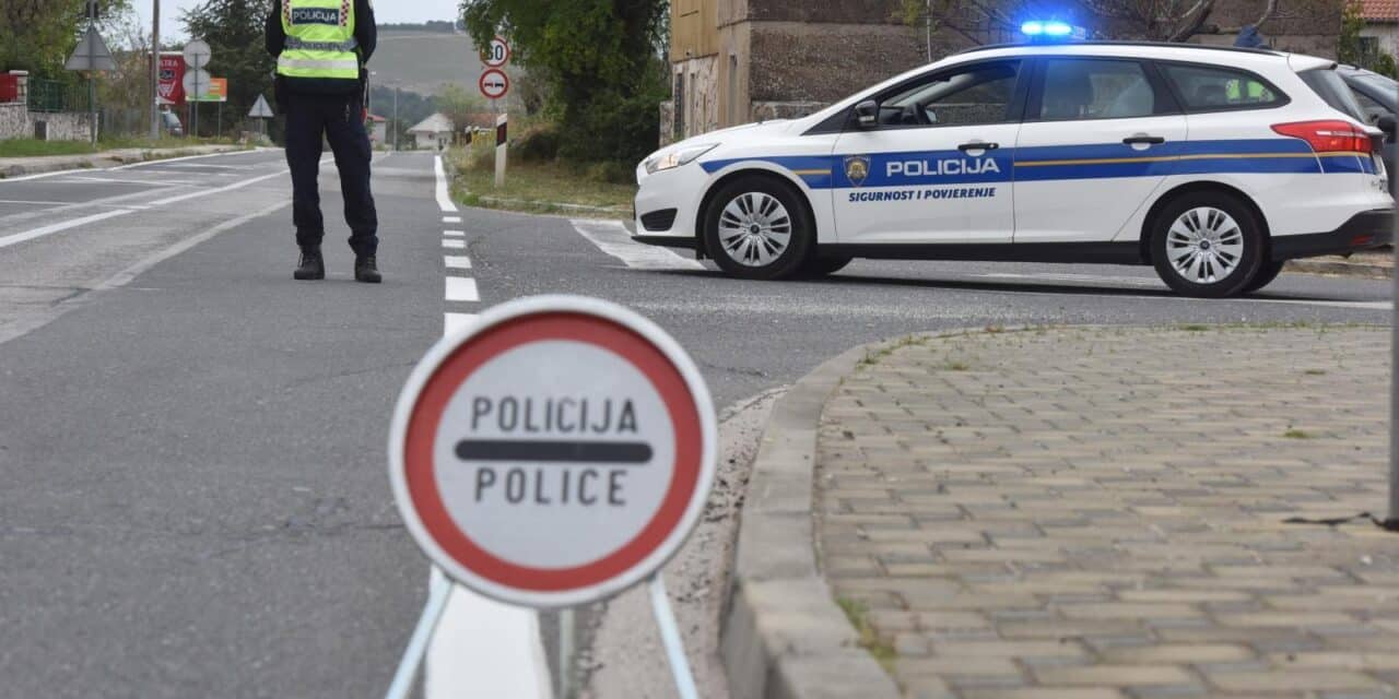 Policijska uprava Šibensko-kninska postavila nove punktove za kontrolu propusnica