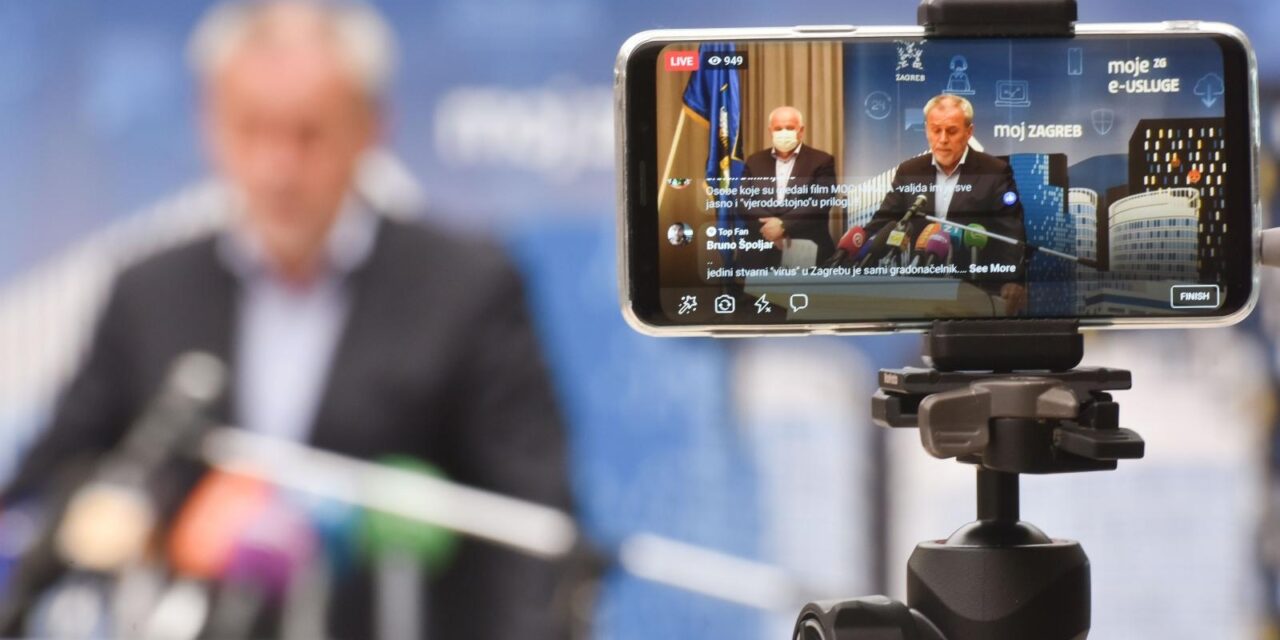 Konferencija za medije Stožera civilne zaštite grada Zagreba