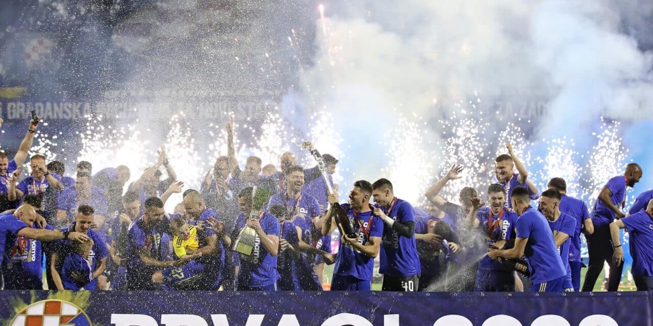 Dinamo podignuo pehar za nalov prvaka Hrvatske