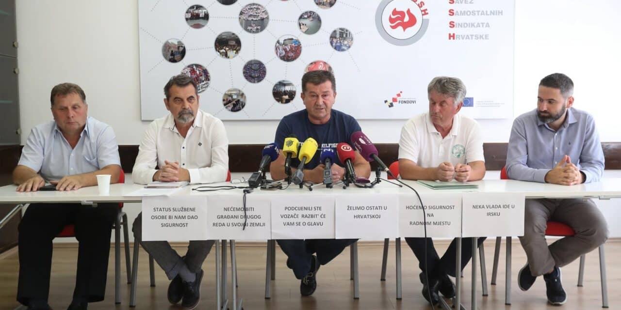Zagreb: Sindikat vozača najavio obustavu rada u petak
