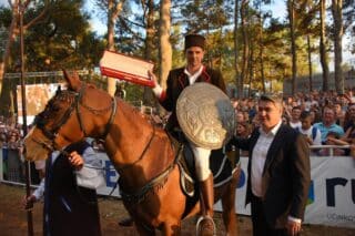 Barban: Petar Benčić je sa osvojenih sedam punti slavodobitnik 47. Trke na prstenac