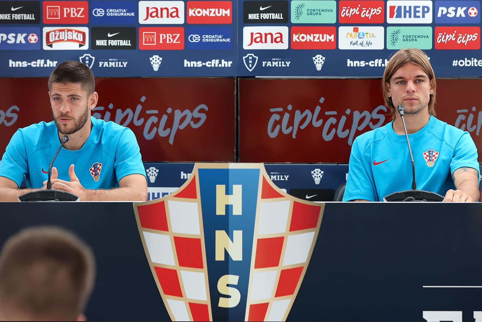 Doha: Andrej Kramarić i Borna Sosa na konferenciji za medije hrvatske nogometne reprezentacije