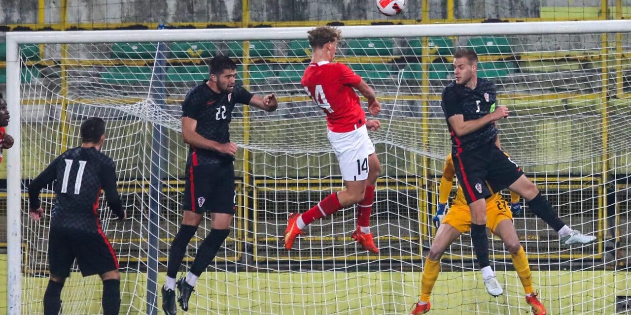 Pula: Prijateljska nogometna utakmica U21 između reprezentacija Hrvatske i Austrije