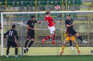 Pula: Prijateljska nogometna utakmica U21 između reprezentacija Hrvatske i Austrije