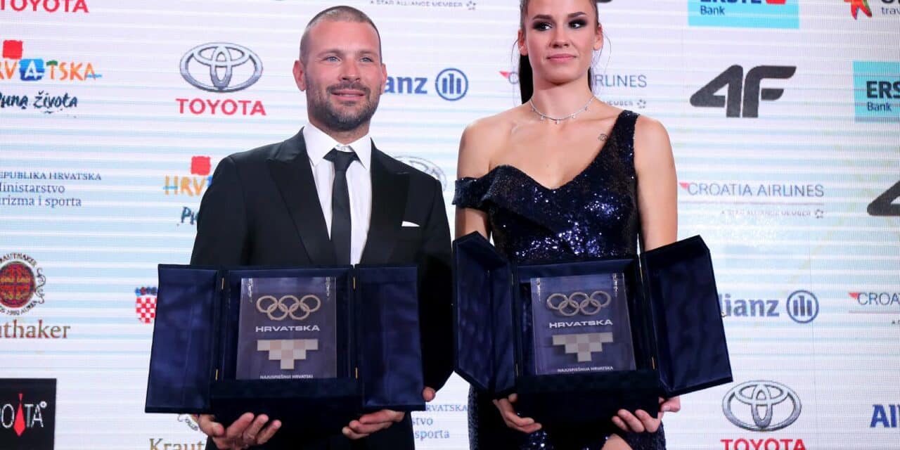 Zagreb: Matea Jelić i Tonči Stipanović sportaši su godine po izboru HOO-a
