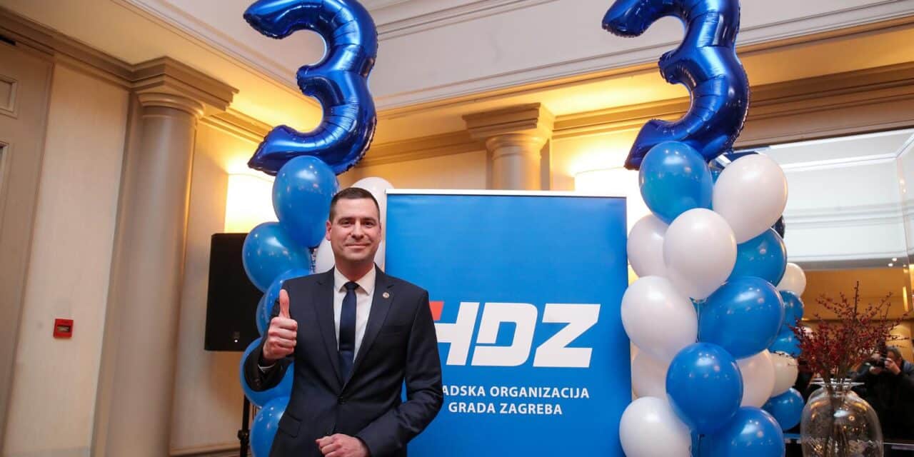 Zagreb: 33. obljetnica osnutka Hrvatske demokratske zajednice Grada Zagreba