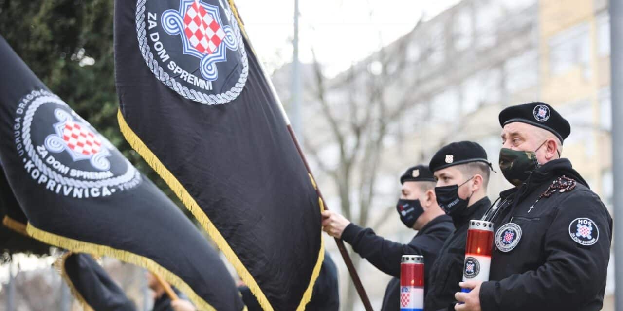 Pripadnici HOS-a zbog kojih je predsjednik Milanović napustio obilježavanje VRO Maslenica