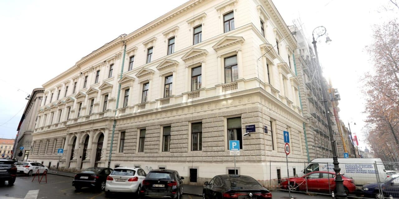 Zgrada Županijskog suda u Zagrebu obnavlja se nakon potresa