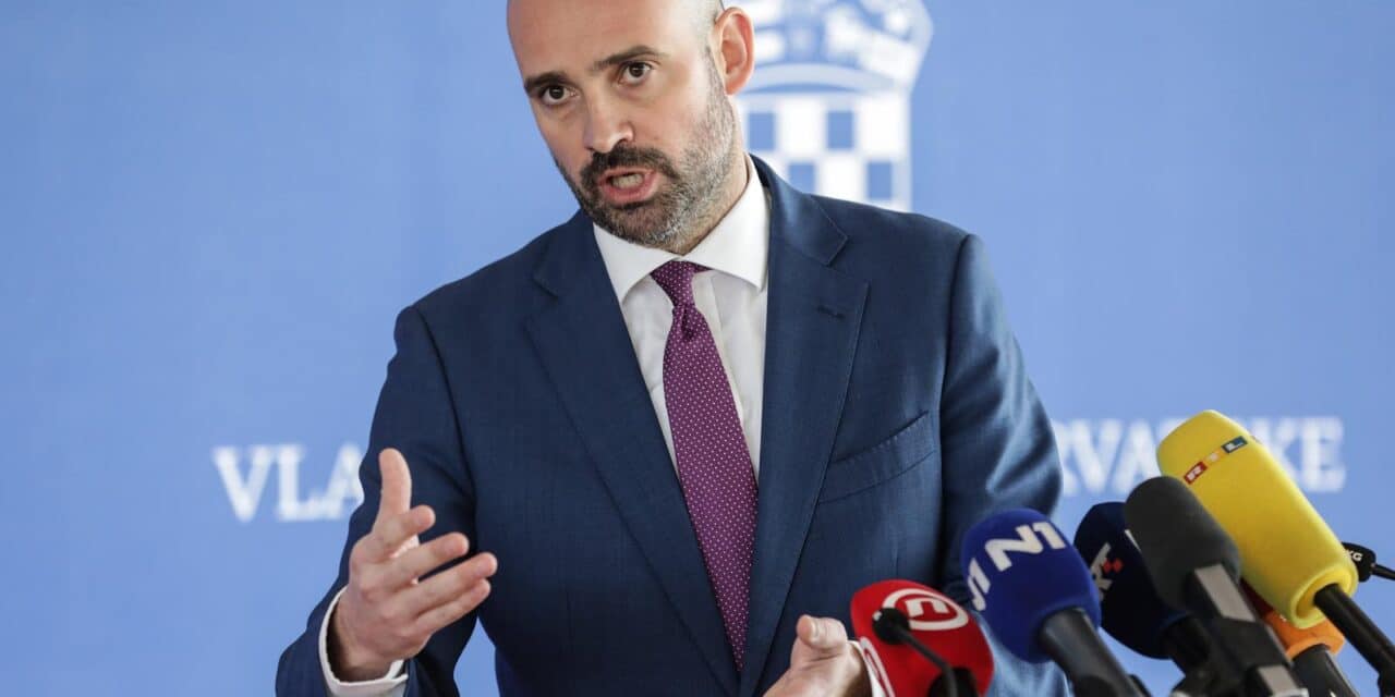 Zagreb: Ministar Ivan Paladina održao konferenciju za medije