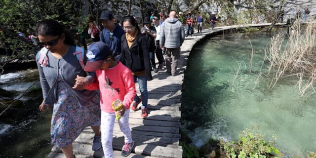 Uskrsni ponedjeljak na Plitvičkim jezerima