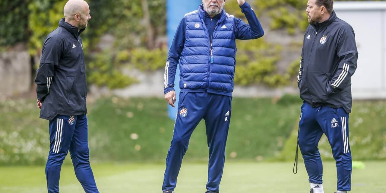 Ante Čačić odradio je prvi trening s momčadi Dinama