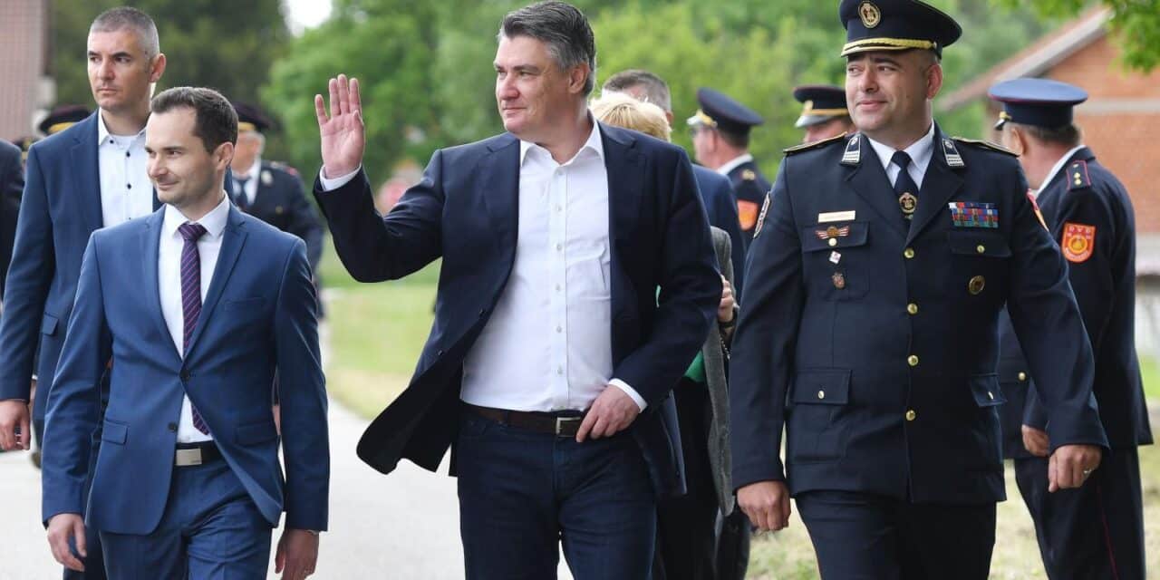 Varaždin: Predsjednik na 125. obljetnici osnutka Dobrovoljnog vatrogasnog društva Martijanec
