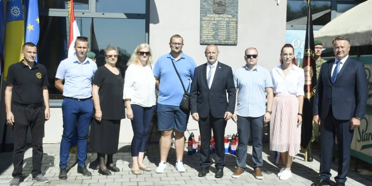 Obilježavanje 29. obljetnice akcije ‘Brđani’ i sudjelovanja ‘Gromova’ u obrani Sunje