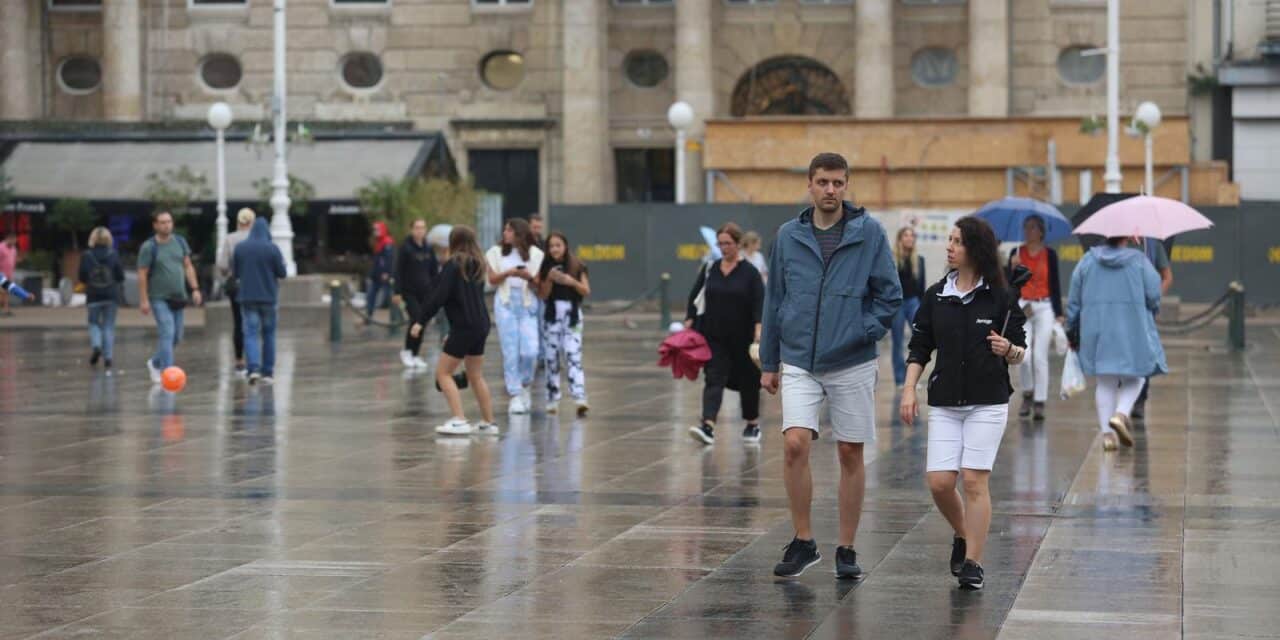 Zagreb: Kišno popodne u metropoli