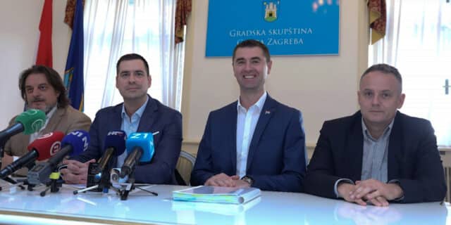 Zagreb: Klub gradskih zastupnika HDZ-a o sjednici Gradske skupštine