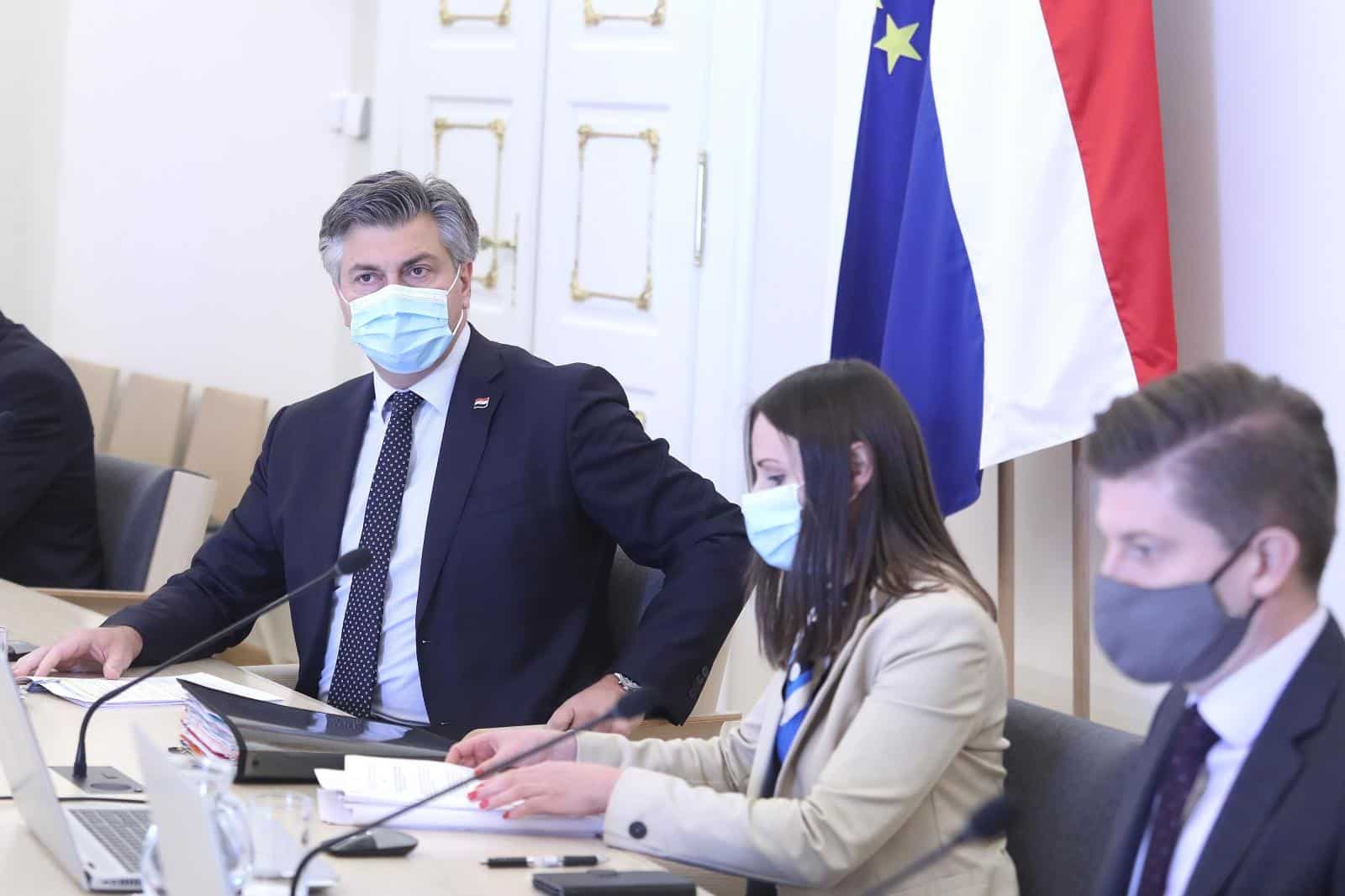 Zagreb: Vlada sjednicu započela o aktualnom stanju o koronavirusu u Hrvatskoj