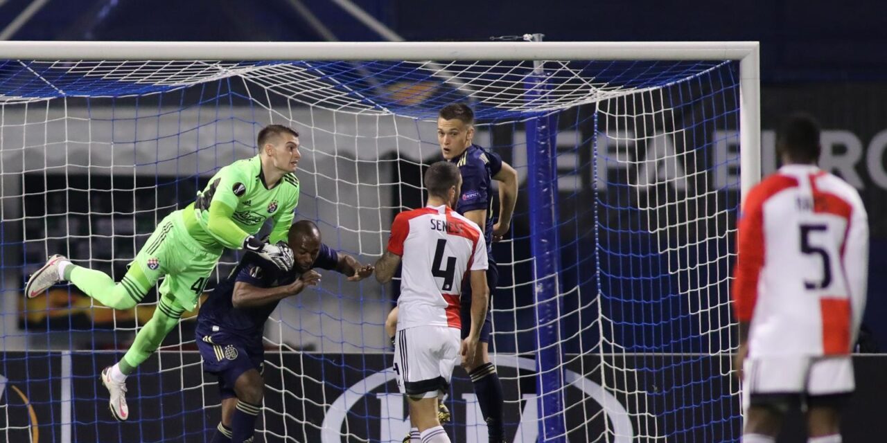Zagreb: Dinamo i Feyenoord Rotterdam susreli se u 1. kolu Europske lige