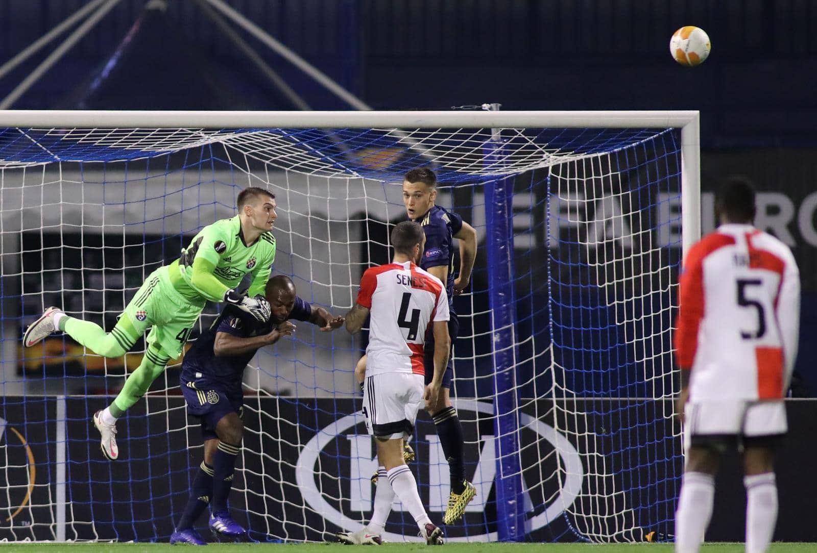 Zagreb: Dinamo i Feyenoord Rotterdam susreli se u 1. kolu Europske lige