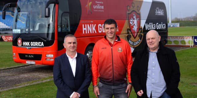 Velika Gorica: HNK Gorica predstavio novi klupski autobus