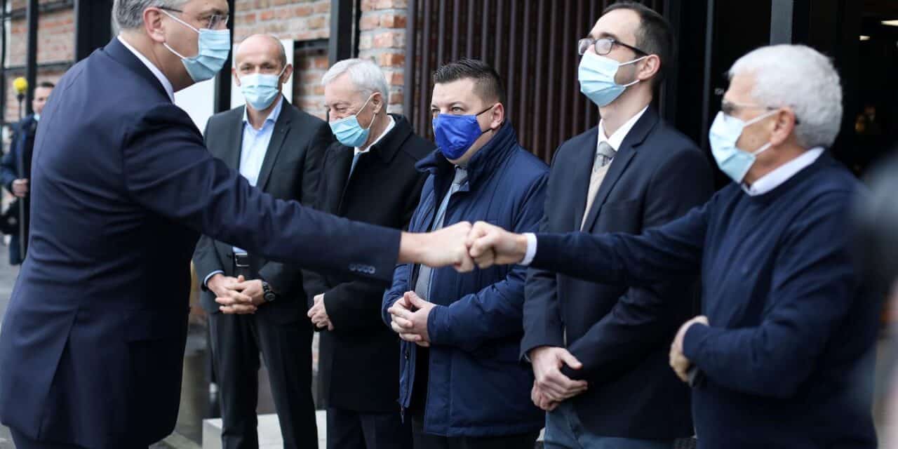 Andrej Plenković i suradnici posjetili tvrtku KFK u Rugvici