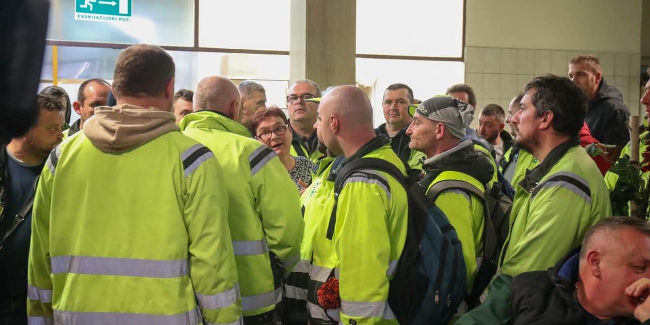 Zagreb: Radnici Čistoće u štrajku zbog najave izvanrednog otkaza trojici zaposlenika te uvjeta rada