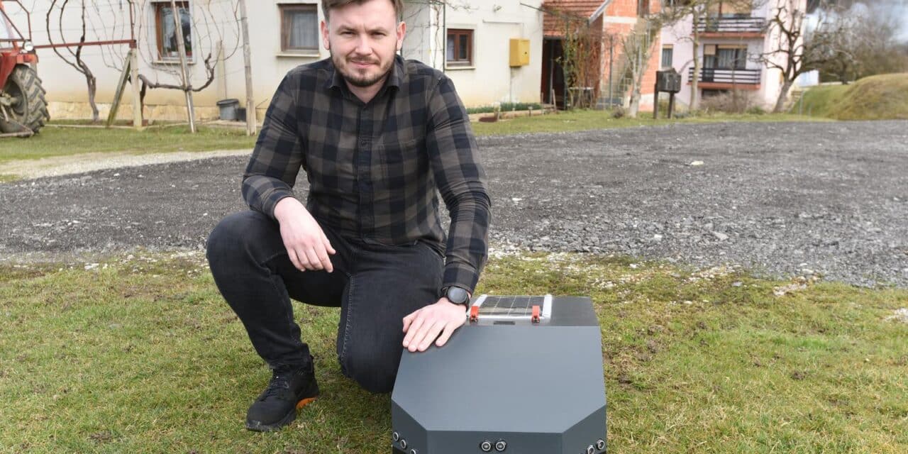 Bedekovčina: Nenad Vagan napravio robotsku solarnu kosilicu