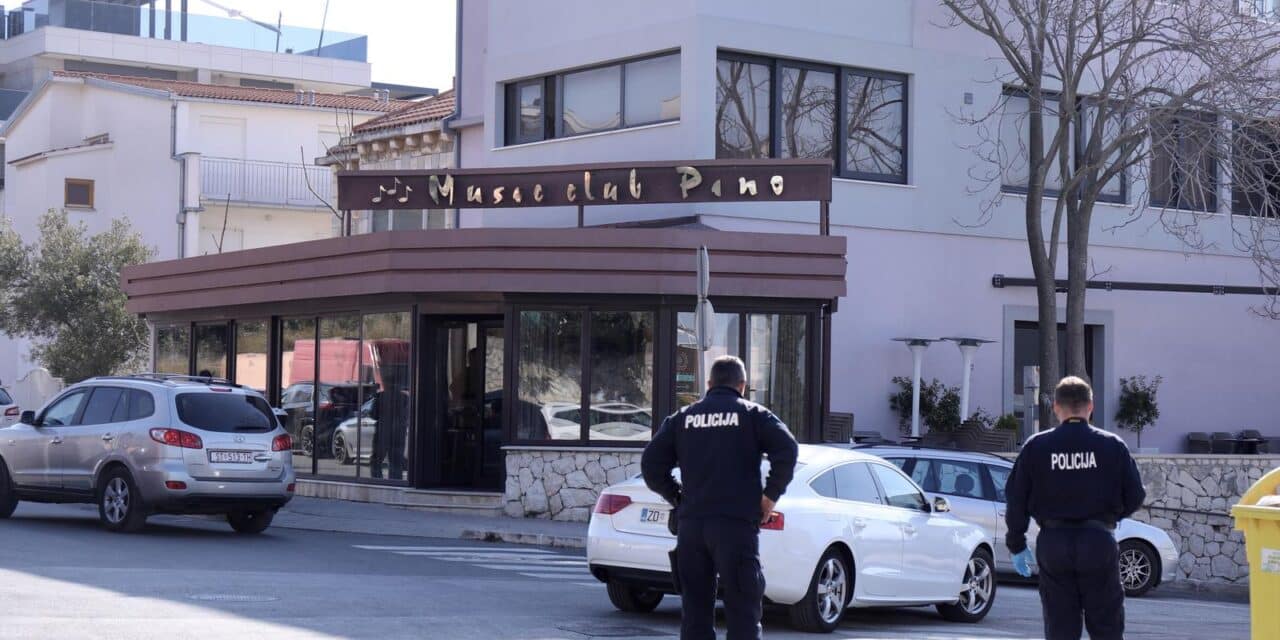 Split: Policijski očevid na mjestu pucnjave u kojoj je muškarac životno ugrožen