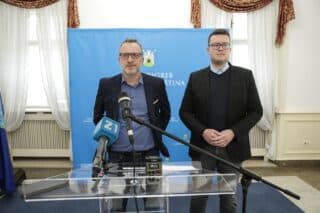Zagreb: Marko Sladoljev i Lovro Marković održali su konferenciju za medije