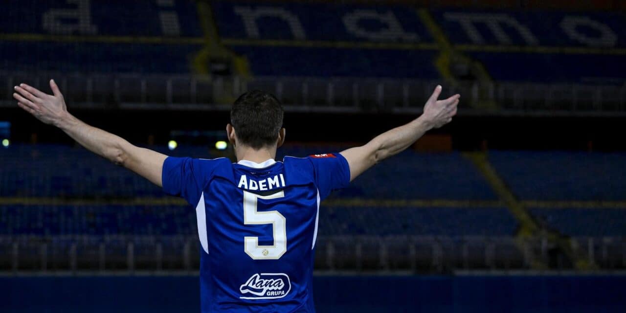 Arijan Ademi, kapetan Dinama s najviše trofeja
