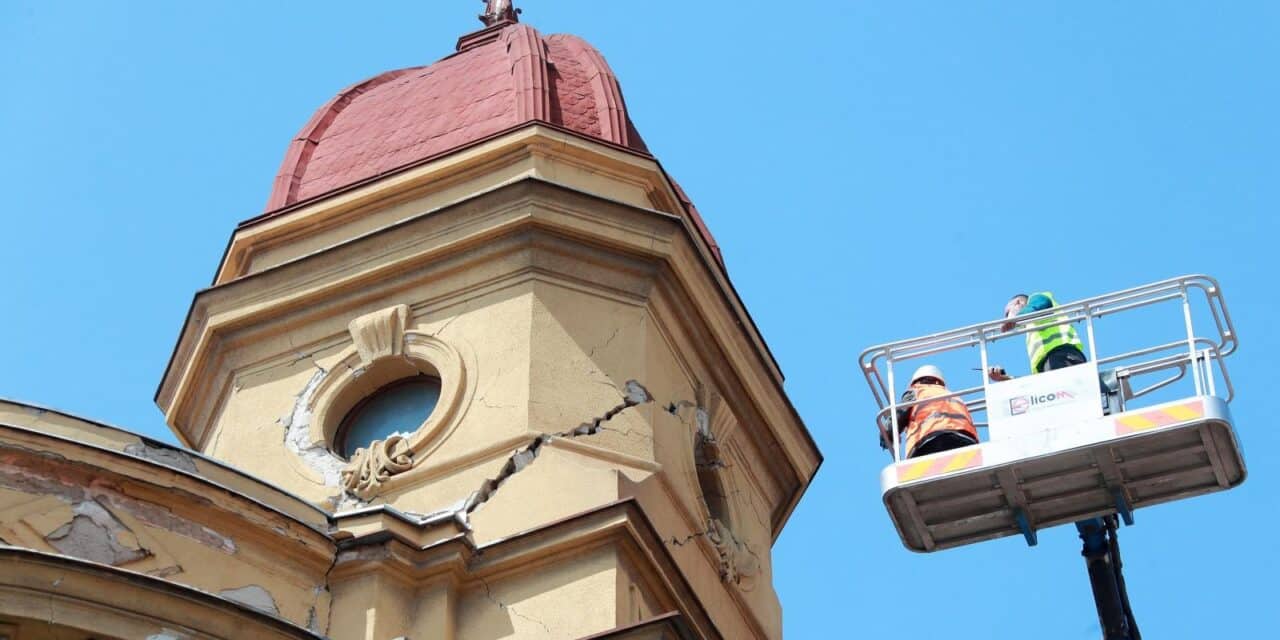 Kupola na križanju Frankopanske i Ilice nakon novog potresa zadobila veća oštećenja
