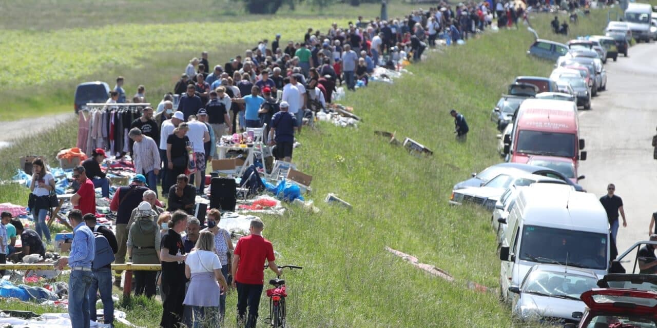 Zagreb: Gužva na Savskom nasipu zbog zatvorenog sajma na Hreliću