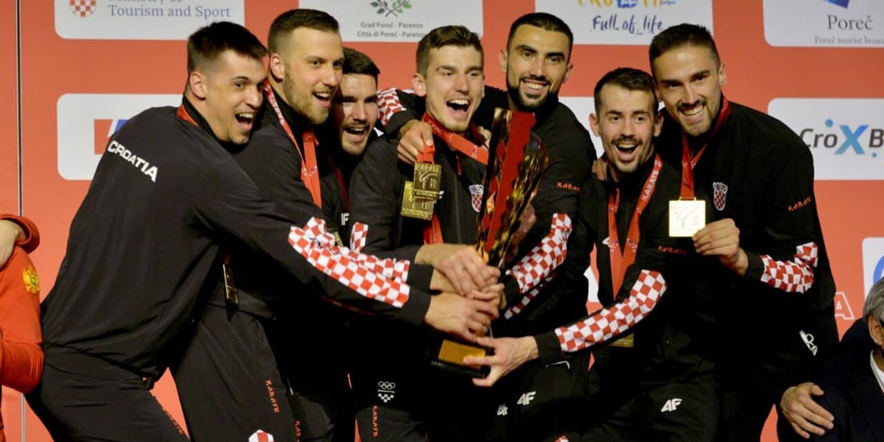 Hrvatski karatisti u Poreču postali prvaci Europe