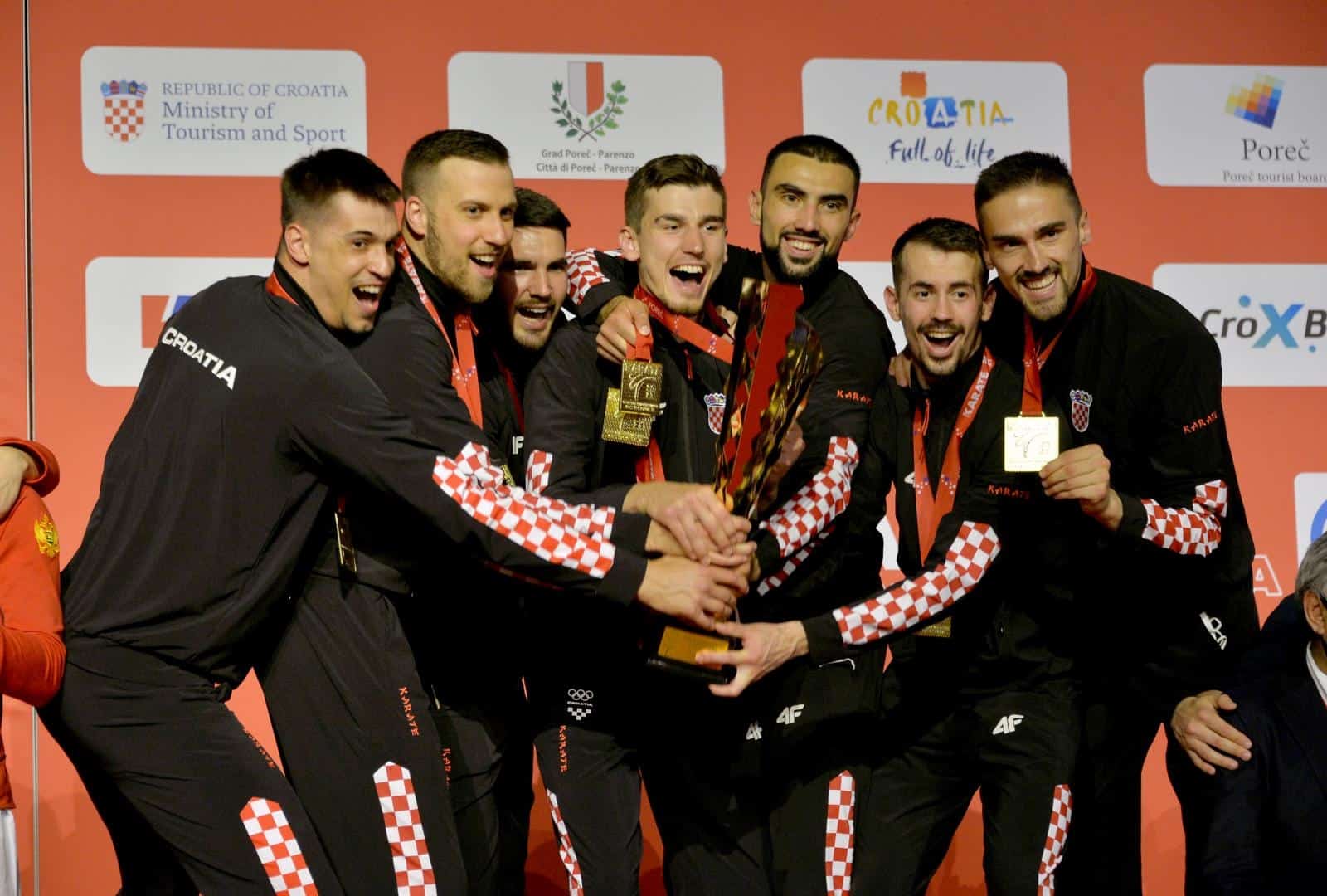 Hrvatski karatisti u Poreču postali prvaci Europe