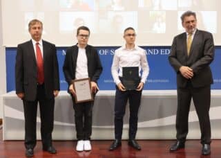 Zagreb: Ministar Fuchs uručio nagrade najboljim maturantima
