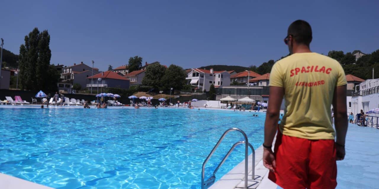 Zbog velikih vrućina olimpijski bazen u Sinju zatvara se u podne