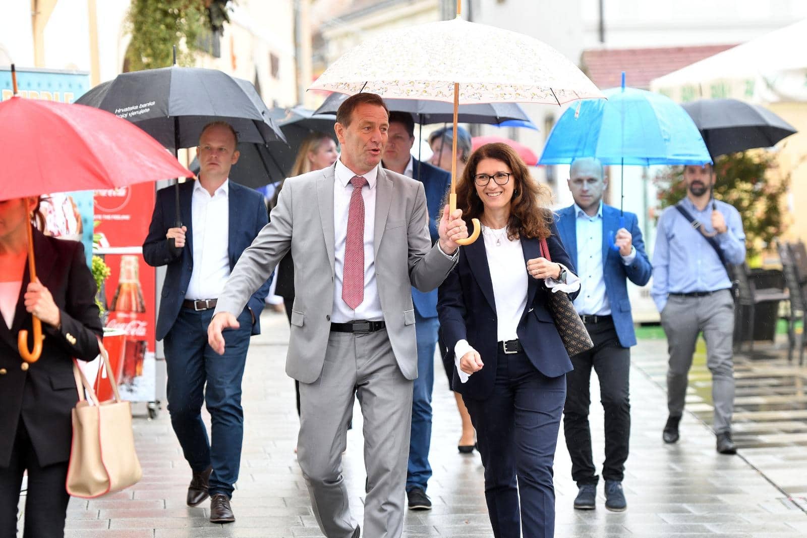 Gradonačelnici Varaždina, Čakovca i Koprivnice prošetali Špancirfestom