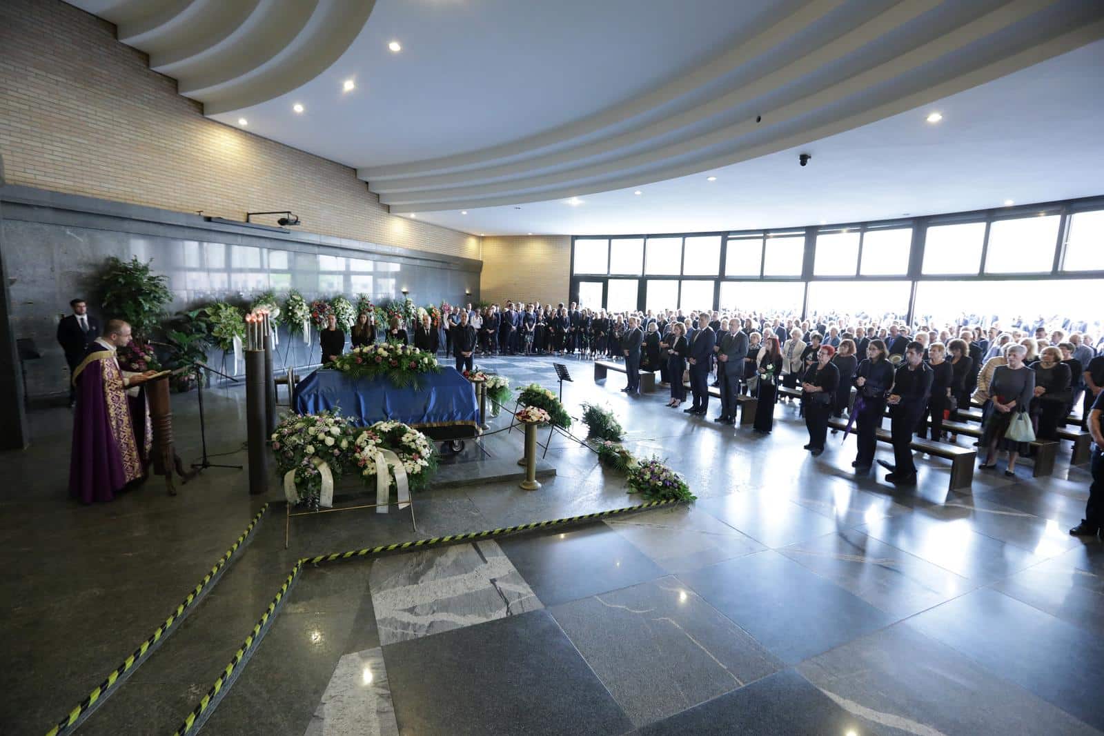 Zagreb: Posljednji ispraćaj novinara Mislava Bage