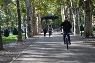 Zagreb: Jesen u parku Zrinjevac