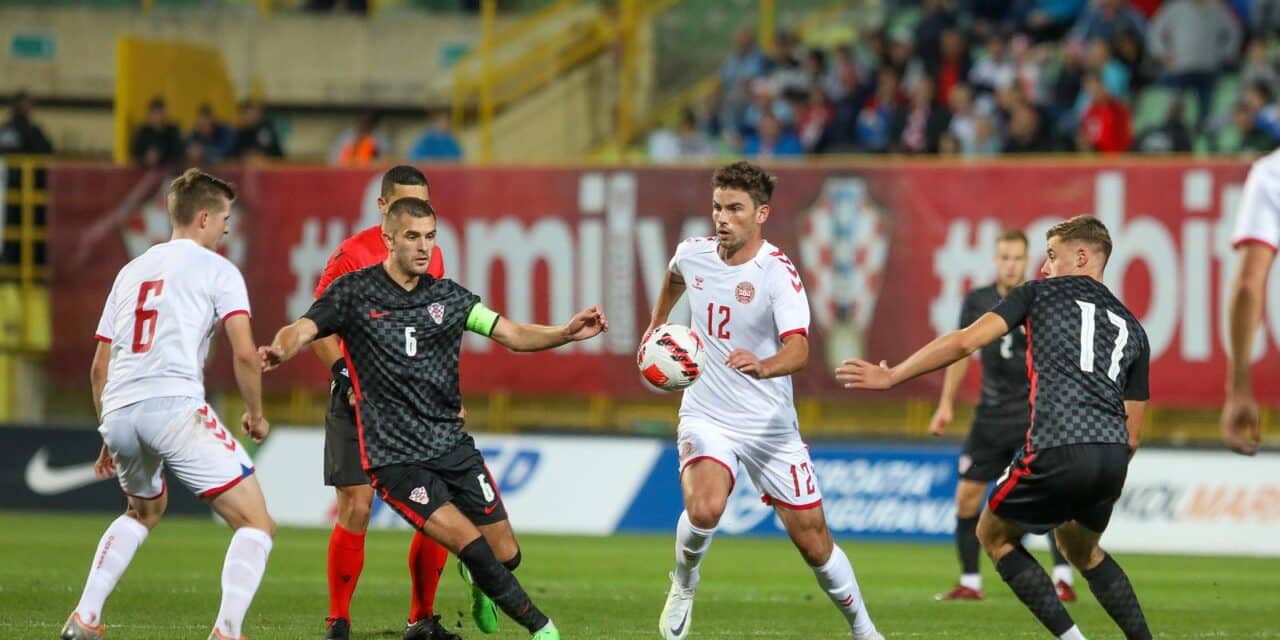 Hrvatska U-21 reprezentacija nadigrala je reprezentaciju Danske s 2:1