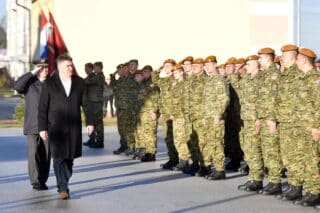 Milanović na obilježavanju dana 2. oklopno-mehanizirane bojne Pume