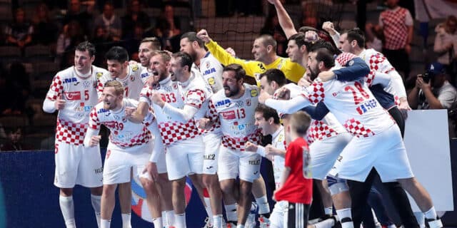 Norveska i Hrvatska u utakmici pulufinala Europskog prvenstva u rukometu