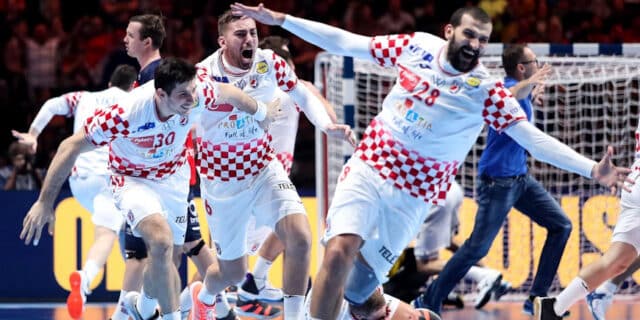 Norveska i Hrvatska u utakmici pulufinala Europskog prvenstva u rukometu