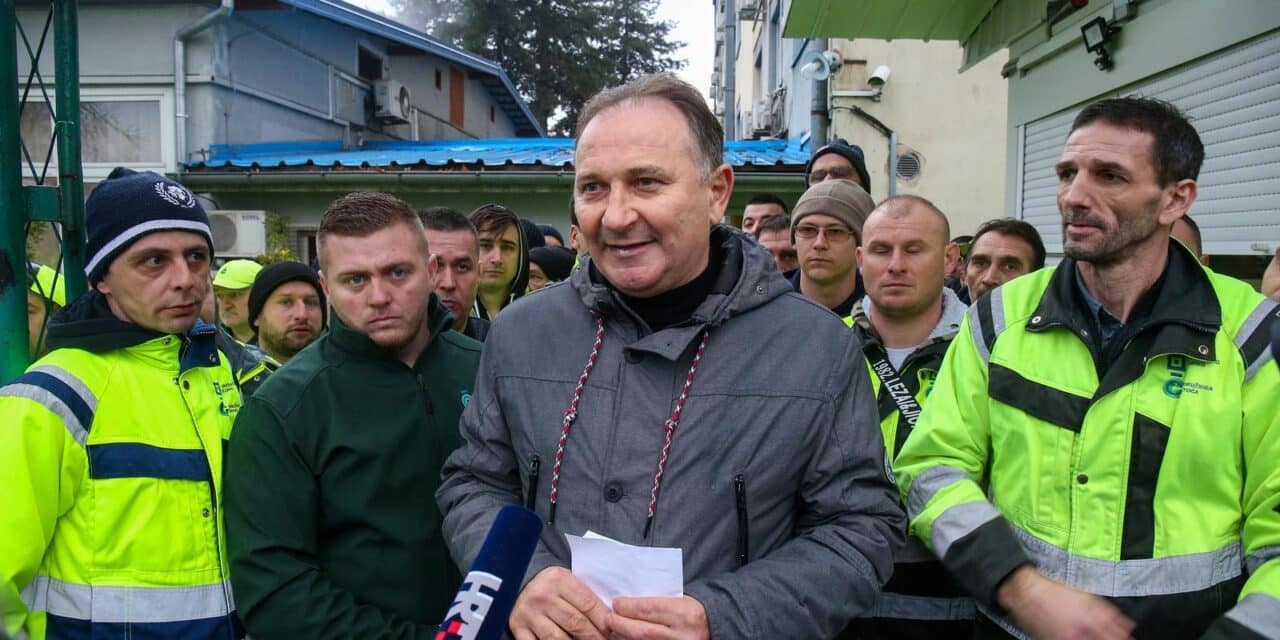 Radnici zagrebačke Čistoće nastavljaju štrajk