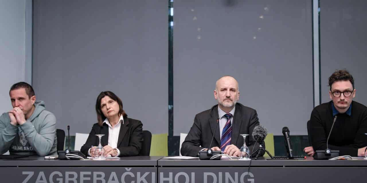 Zagreb: Konferencija za medije Uprave Zagrebačkog holdinga