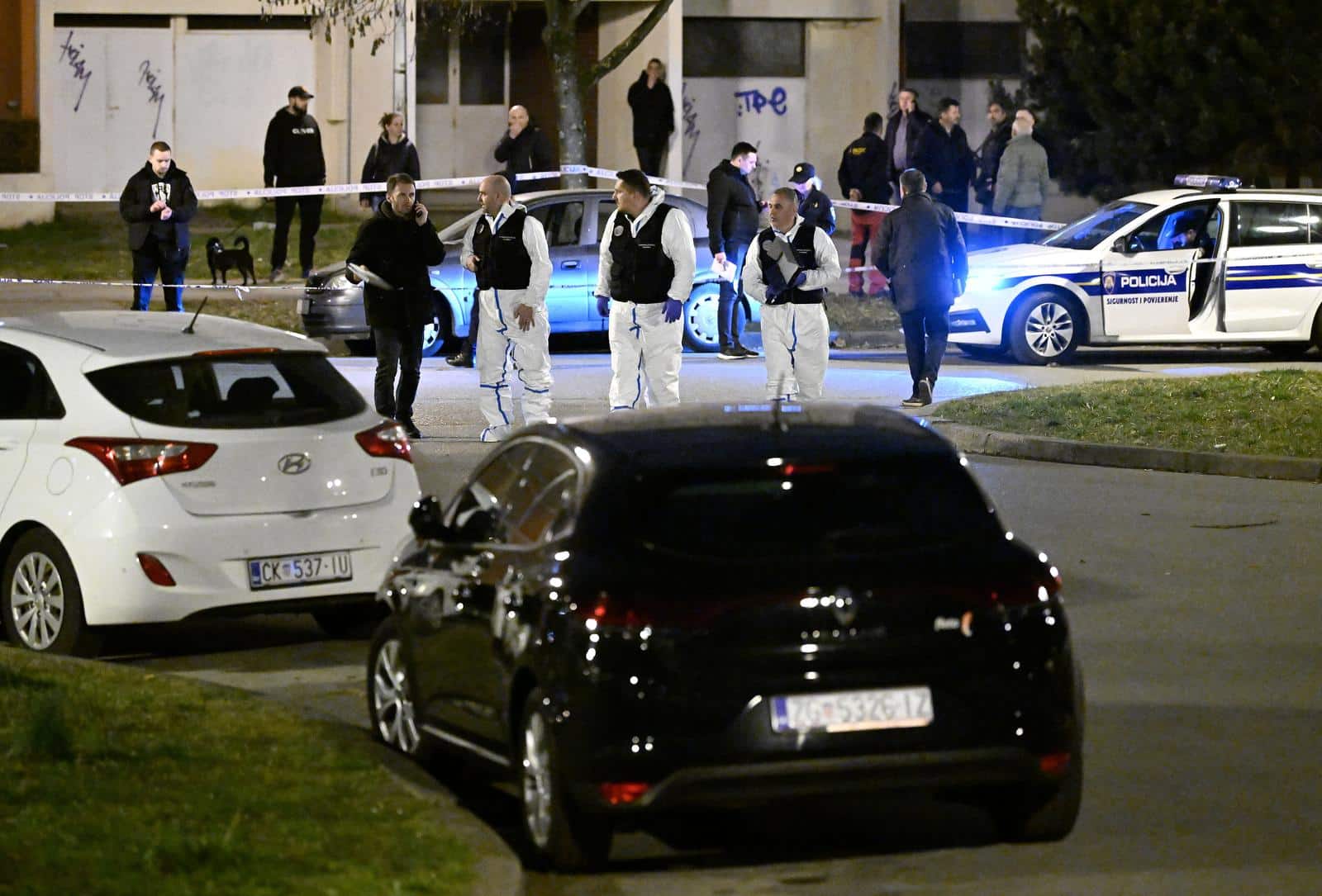 Zagreb: Pucnjava u Španskom, policijski očevid u tijeku