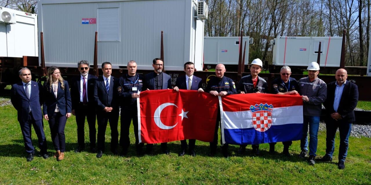 Sisak: Nova pomoć za Tursku kreće vlakom za Istanbul