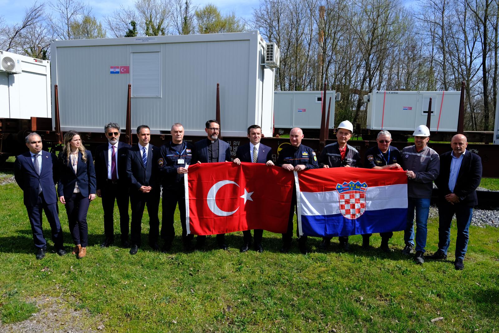 Sisak: Nova pomoć za Tursku kreće vlakom za Istanbul